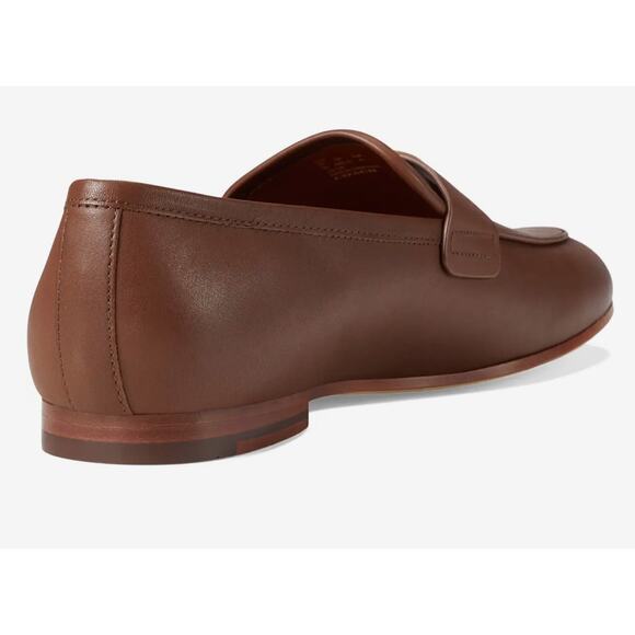 NEW COACH Sculpt C Leather Loafer Saddle Men's Size 10.5 - Picture 5 of 7